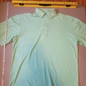 Oxford Golf Shirt Earth Tech Super Dry Light Green